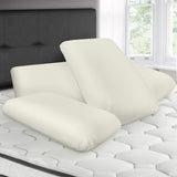 Combo 4 Almohadas Memory Dream Espuma Firme 56x37cm Para Dormir Boca Arriba Y De Costado - ALMOHADAS | Bylmo