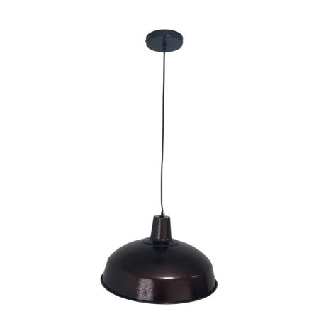 Lámpara Colgante Nicola Negro 40x124cm para Una Bombilla Led - LAMPARAS DE TECHO | Bylmo