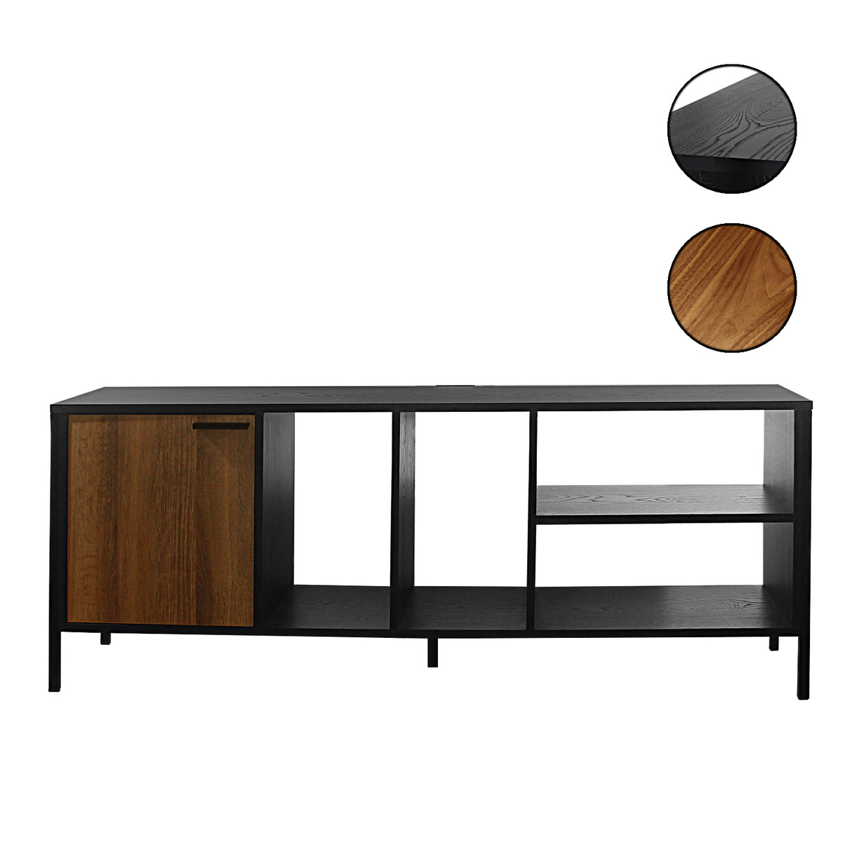 Sala Dubai Plus Beige y Amaretto 160x70cm De Tres Puestos Antifluido con Mesa de Tv Puff y Mesa de Centro - SOFAS Y POLTRONAS | Bylmo