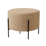Sala Dubai Top Beige y Amaretto 160x70cm De Tres Puestos Antifluido con Mesa de Tv Puff y Mesa de Centro - SOFAS Y POLTRONAS | Bylmo