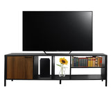 Sala Dubai Top Beige y Amaretto 160x70cm De Tres Puestos Antifluido con Mesa de Tv Puff y Mesa de Centro - SOFAS Y POLTRONAS | Bylmo