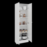 Alacena Blanco 60x180cm sin Cajones y con Dos Puertas - ALACENAS Y MUEBLES MICROONDAS | Bylmo