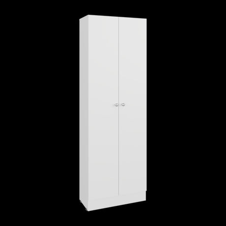 Alacena Blanco 60x180cm sin Cajones y con Dos Puertas - ALACENAS Y MUEBLES MICROONDAS | Bylmo