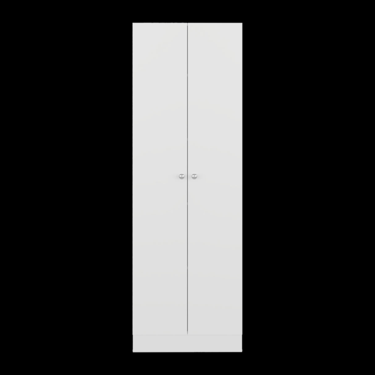 Alacena Blanco 60x180cm sin Cajones y con Dos Puertas - ALACENAS Y MUEBLES MICROONDAS | Bylmo