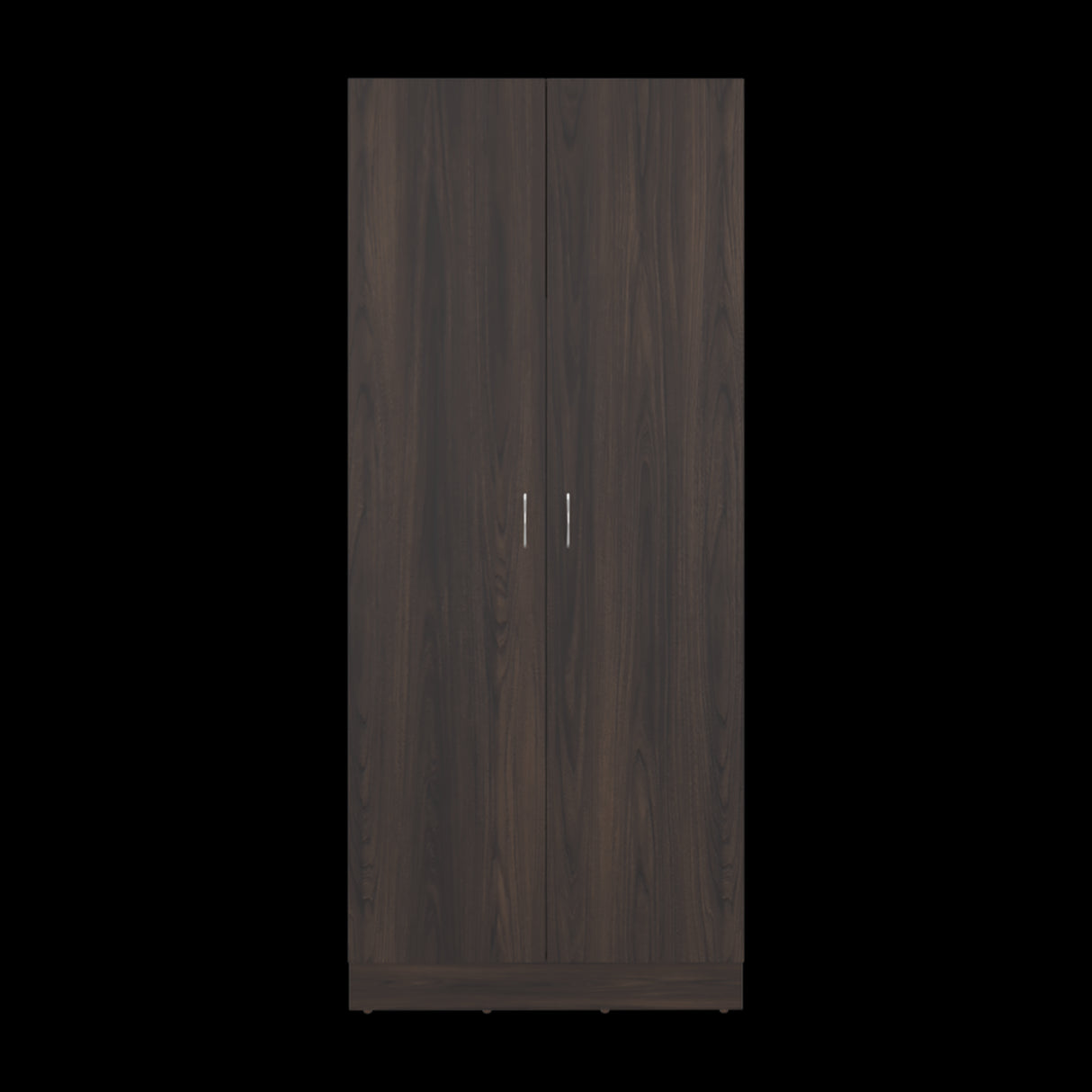 Alacena Dante Nogal y Wengue 76.5x181.2cm sin Cajones y con Dos Puertas - ALACENAS Y MUEBLES MICROONDAS | Bylmo