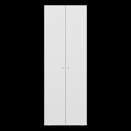Closet Tuhogar Blanco 60x170cm sin Cajones y con Dos Puertas - CLOSETS | Bylmo