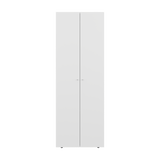 Closet Tuhogar Blanco 60x170cm sin Cajones con Dos Puertas y con Colgadero de Ropa - CLOSETS | Bylmo