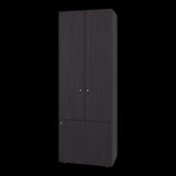 Closet Tuhogar Wengue 60x170cm sin Cajones y con Tres Puertas - CLOSETS | Bylmo