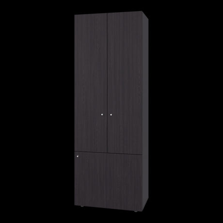Closet Tuhogar Wengue 60x170cm sin Cajones y con Tres Puertas - CLOSETS | Bylmo