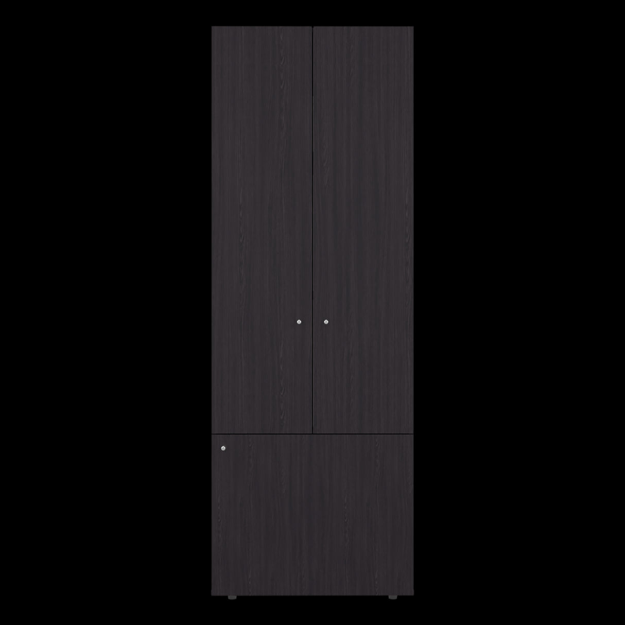 Closet Tuhogar Wengue 60x170cm sin Cajones y con Tres Puertas - CLOSETS | Bylmo