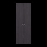 Closet Tuhogar Wengue 60x170cm sin Cajones y con Dos Puertas - CLOSETS | Bylmo