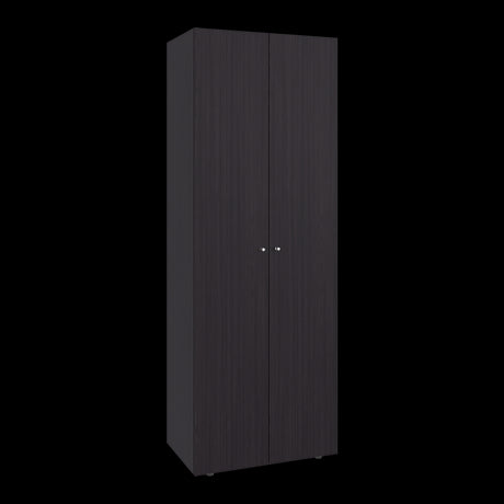 Closet Tuhogar Wengue 60x170cm sin Cajones con Dos Puertas y con Colgadero de Ropa - CLOSETS | Bylmo
