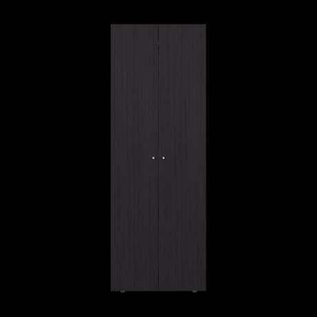 Closet Tuhogar Wengue 60x170cm sin Cajones con Dos Puertas y con Colgadero de Ropa - CLOSETS | Bylmo