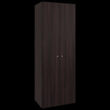 Closet Tuhogar Nogal y Wengue 60x170cm sin Cajones y con Dos Puertas - CLOSETS | Bylmo