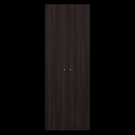Closet Tuhogar Nogal y Wengue 60x170cm sin Cajones y con Dos Puertas - CLOSETS | Bylmo