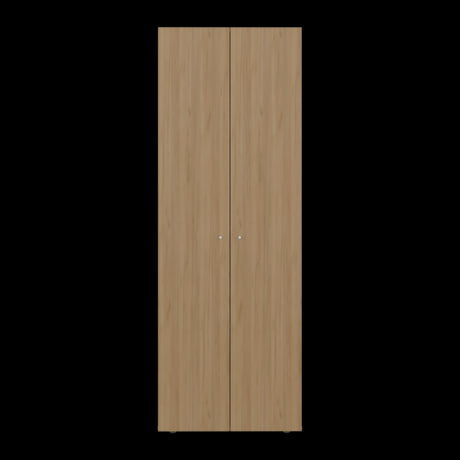 Closet Tuhogar Fresno Europeo y Blanco 60x170cm sin Cajones y con Dos Puertas - CLOSETS | Bylmo