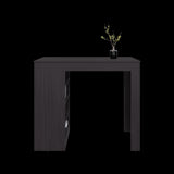 Barra de Cocina Greer Wengue 119.8x102cm con Cinco Compartimientos - BARRAS Y MUEBLES AUXILIARES | Bylmo
