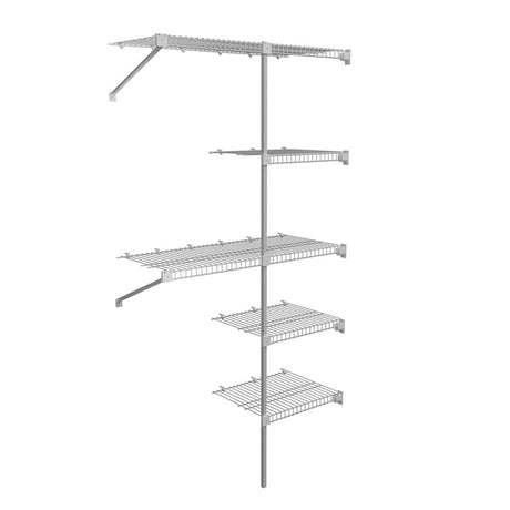 Closet Classic Blanco 200x200cm con Cinco Compartimientos - CLOSETS | Bylmo