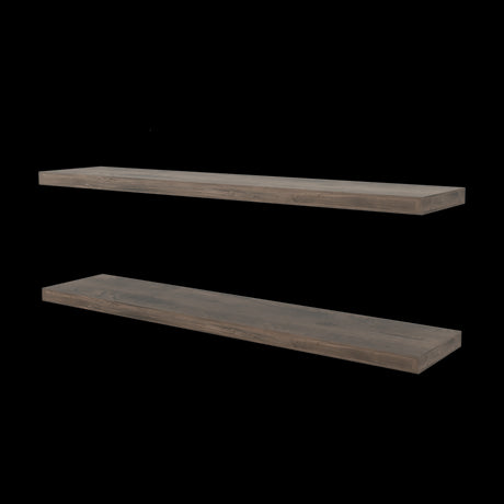 Set de 2 Repisas Bellota 120x3.8cm Flotante Rectangular - REPISAS | Bylmo