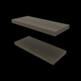 Set de 2 Repisas Olivo 80x3.8cm Flotante Rectangular - REPISAS | Bylmo