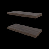 Set de 2 Repisas Siena 80x3.8cm Flotante Rectangular - REPISAS | Bylmo