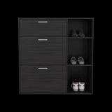 Zapatero Showie Wengue 97.1x100.6cm Horizontal para Doce Pares y de Tres Niveles - ZAPATEROS | Bylmo