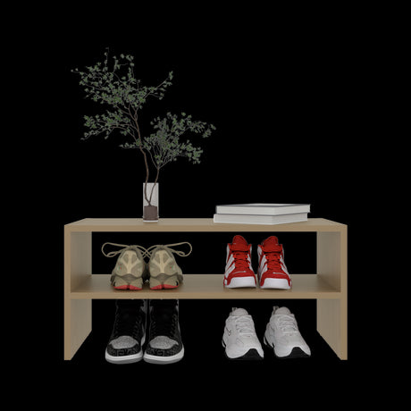 Zapatero Silpa Fresno 71.8x34.9cm Horizontal para Cuatro Pares y de Dos Niveles - ZAPATEROS | Bylmo