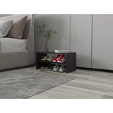Zapatero Silpa Wengue 71.8x34.9cm Horizontal para Cuatro Pares y de Dos Niveles - ZAPATEROS | Bylmo