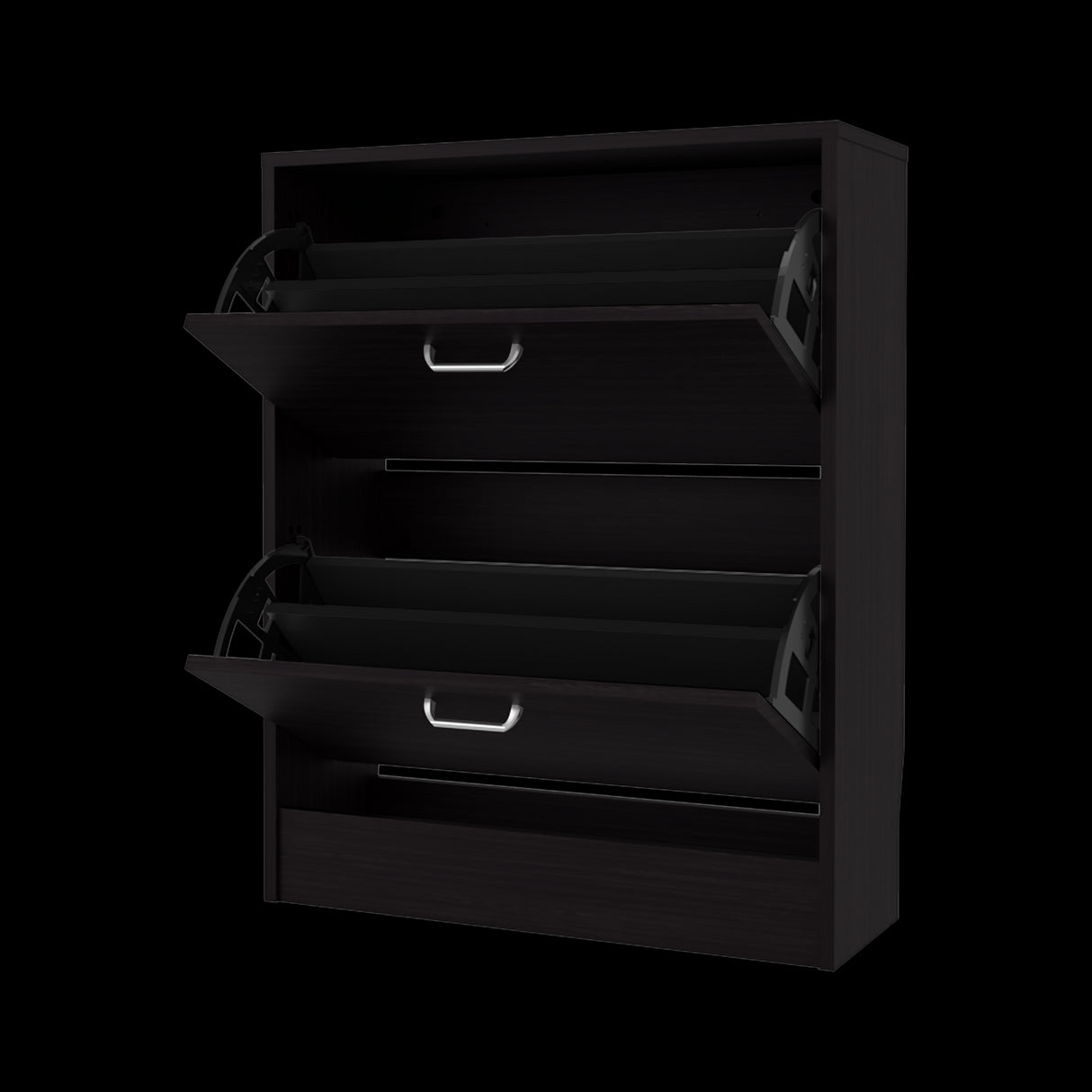 Zapatero Inola Wengue 63x80cm Horizontal para Doce Pares y de Tres Niveles - ZAPATEROS | Bylmo