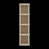 Toallero de Pared Flotante Arlington Fresno Europeo 20x79cm con Cuatro Entrepaños - OTROS MUEBLES PARA BANHO | Bylmo