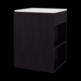 Mueble para Lavamanos Flotante Colton Wengue 45x60.3cm Individual con Lavamanos - MUEBLES PARA LAVAMANOS | Bylmo