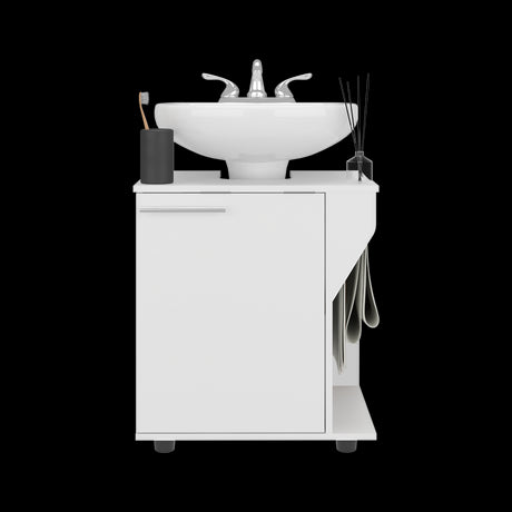 Mueble para Lavamanos Phillips Blanco 56x62.1cm Individual sin Lavamanos - MUEBLES PARA LAVAMANOS | Bylmo