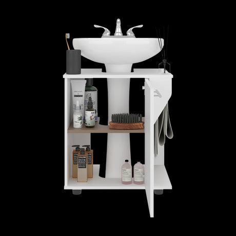 Mueble para Lavamanos Phillips Blanco 56x62.1cm Individual sin Lavamanos - MUEBLES PARA LAVAMANOS | Bylmo