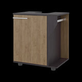 Mueble para Lavamanos Phillips Wengue y Fresno Europeo 56x62.1cm Individual sin Lavamanos - MUEBLES PARA LAVAMANOS | Bylmo