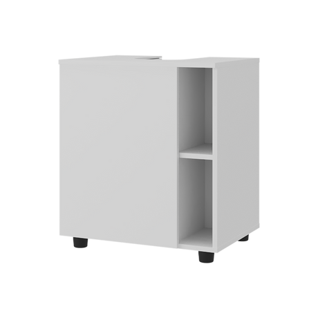 Mueble para Lavamanos Pascuale Blanco 55x62cm Individual sin Lavamanos - MUEBLES PARA LAVAMANOS | Bylmo