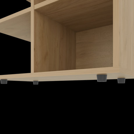 Mesa Auxiliar Royal Fresno Europeo 60x50cm Cuadrada con Cuatro Compartimientos - MESAS AUXILIARES | Bylmo