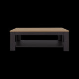 Mesa de Centro Cecil Wengue Fresno 120x41.2cm Rectangular con Patas - MESAS DE CENTRO | Bylmo