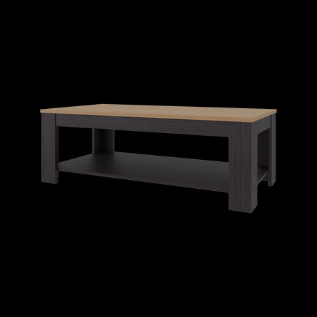 Mesa de Centro Cecil Wengue Fresno 120x41.2cm Rectangular con Patas - MESAS DE CENTRO | Bylmo