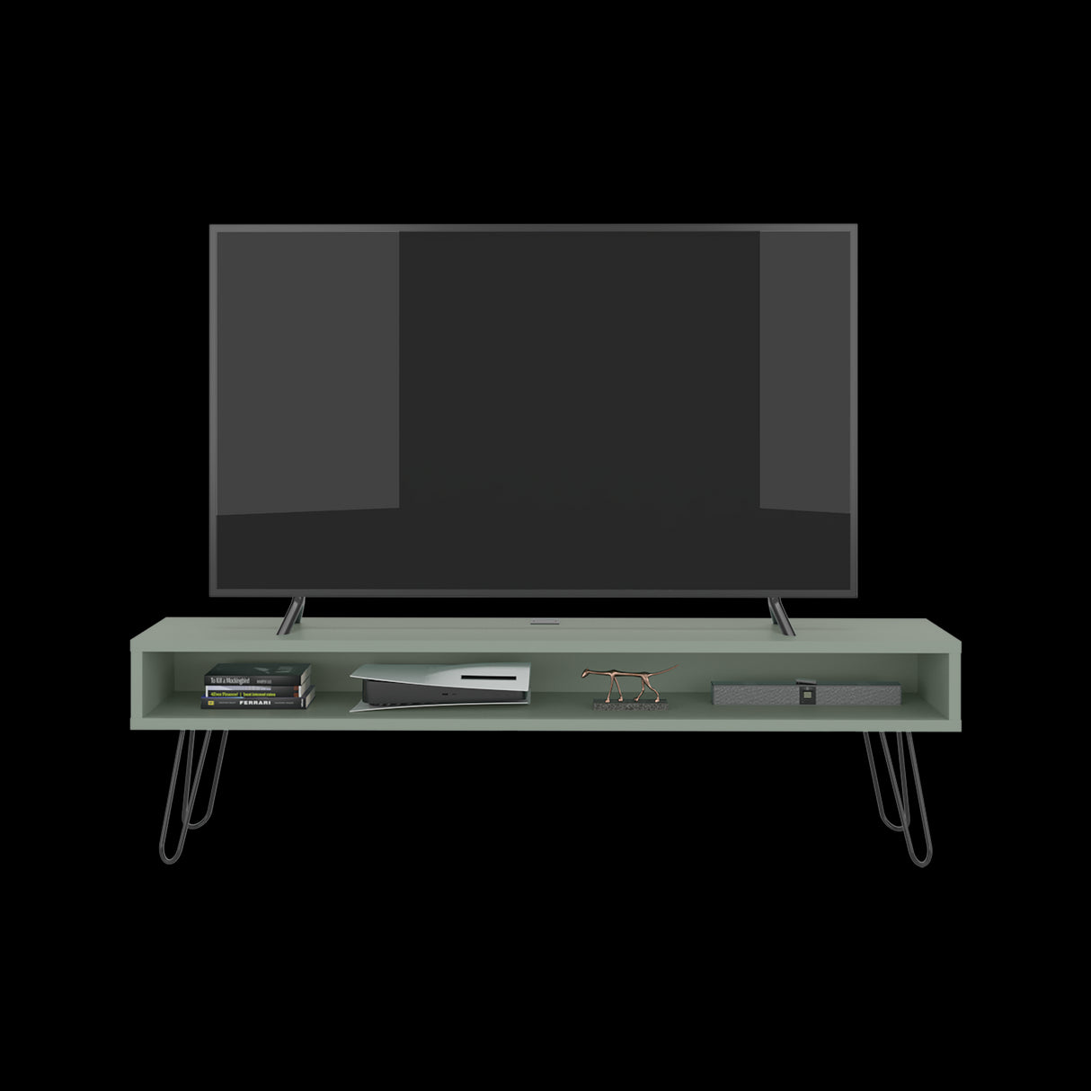 Rack de TV Luft Agave 180x49.5cm para TV Hasta 75" Pulgadas con Un Compartimiento - MUEBLES DE TV | Bylmo