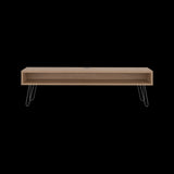 Rack de TV Luft Miel 180x49.5cm para TV Hasta 75" Pulgadas con Un Compartimiento - MUEBLES DE TV | Bylmo