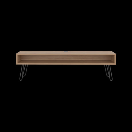 Rack de TV Luft Miel 180x49.5cm para TV Hasta 75" Pulgadas con Un Compartimiento - MUEBLES DE TV | Bylmo