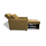 Silla Multipropósito Napoli Camel 75x94cm de Un Puesto Reclinable Antifluido y sin Apoya Brazos - SOFAS Y POLTRONAS | Bylmo