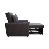 Silla Multipropósito Napoli Gris 75x94cm de Un Puesto Reclinable Antifluido y sin Apoya Brazos - SOFAS Y POLTRONAS | Bylmo