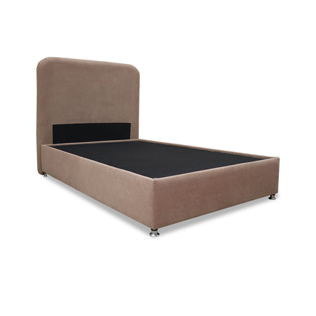 Combo Base Cama y Cabecero Comfort Camel para Cama Doble 140 X 190 Cm con Patas - CAMAS | Bylmo