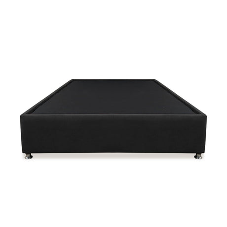 Base Cama Graf Negro para Cama Semidoble 120 X 190 Cm con Patas - CAMAS | Bylmo