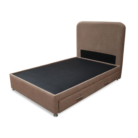 Combo Cama Tarima Nido y Cabecero Comfort Camel para Cama Semidoble 120 X 190 Cm con Patas - CAMAS | Bylmo