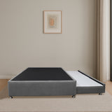 Cama Tarima Nido Comfort Gris para Cama Doble 140 X 190 Cm con Patas - CAMAS | Bylmo