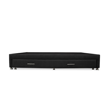 Cama Tarima Nido Comfort Negro para Cama Doble 140 X 190 Cm con Patas - CAMAS | Bylmo