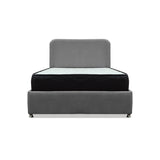Combo Cama Tarima y Colchón Comfort Gris para Cama Doble 140 X 190 Cm con Patas - CAMAS | Bylmo
