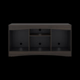 Mesa para TV Fiorenzi Nogal y Wengue 139.2x70cm Para TV Hasta 55" Pulgadas con Tres Compartimientos - MUEBLES DE TV | Bylmo